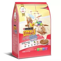 Friskies 喜跃 幼猫猫粮 鸡肉鱼肉牛奶和菠菜味 3.5kg *2件 +凑单品