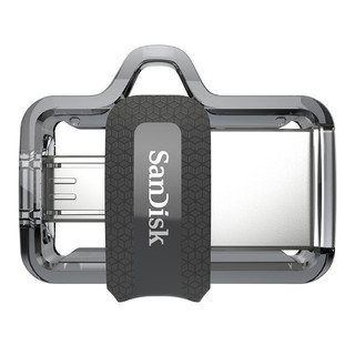 闪迪（Sandisk）32GB U盘 酷捷 高速手机电脑两用双接口OTG内存扩容 灰色
