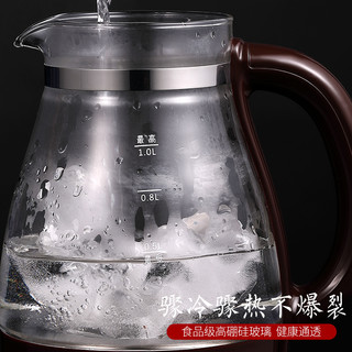 煮茶器黑茶普洱玻璃电蒸茶壶