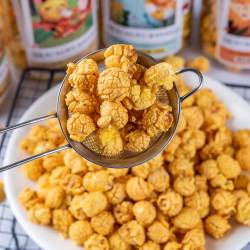 原味焦糖味海苔芥末味爆米花150g