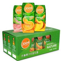 泰国进口 杰事（Joos）综合口味果汁 180ml*3支*3组 （礼盒装）果汁饮料 *2件