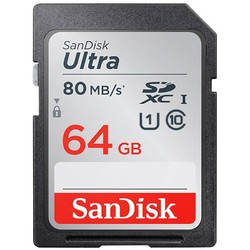 SanDisk 闪迪 至尊高速 SDXC UHS-I Class10 SD卡 64GB