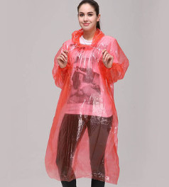 FLYVII 户外旅行雨衣成人/儿童雨披 两件装