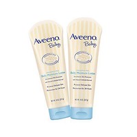 Aveeno 艾惟诺 儿童面霜每日倍护润肤乳身体乳深层滋润婴儿宝宝面霜227g*2