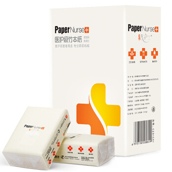 PaperNurse 纸护士 手帕纸4层8片*8包 (210mm*210mm)
