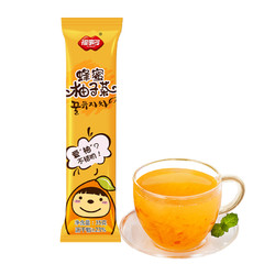 福事多蜂蜜柚子茶35g/条便携小袋装冲饮泡水喝的韩式花水果茶饮料