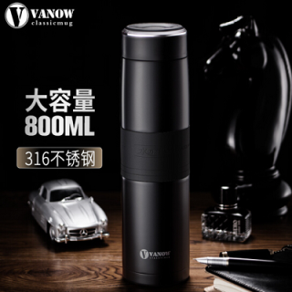 vanow 不锈钢车载保温杯 800ml