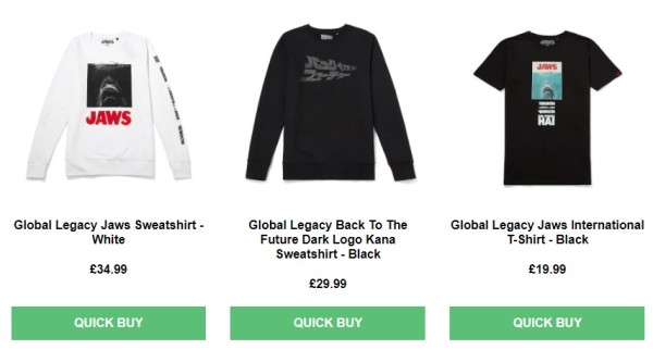zavvi在线商城 精选 global legacy 主题服饰专场