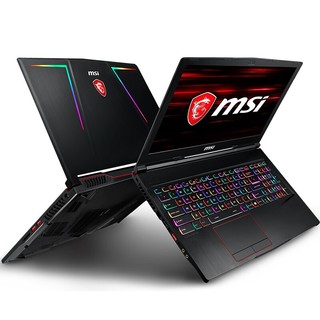 msi 微星 GE73 17.3英寸游戏本 (i7-8750H、8G 8G、256GB SSD+1T、GTX1070、黑色)