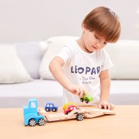 小米 贝瓦拼装类小拖车5辆套装