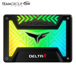 Team 十铨 DELTA SATA3 RGB固态硬盘 黑色