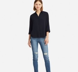 UNIQLO 优衣库 414140 女士衬衫