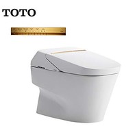 TOTO 智能全自动坐便器CES992WCS智能遥控速热式，亚马逊自营商品,