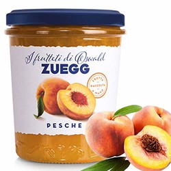 ZUEGG 嘉麗 桃果醬320g(德國進口)水果含量高達50%