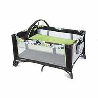 GRACO 葛莱 多功能婴儿床摇篮床游戏床 绿色