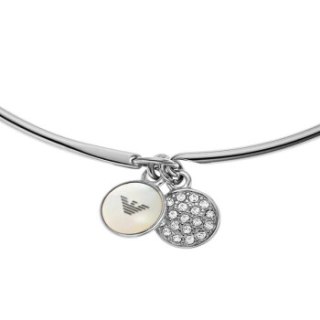 商品阿玛尼(emporio armani)女士银色个性手镯 egs2153040