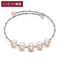 海蒂（haidi）腕霞 强光淡水珍珠手镯 JHDD160151 白色 7-8mm
