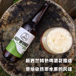 8wired 啤八怪 超导体双倍ipa/酒花ipa (2口味6瓶、330ml)