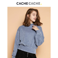 Cache Cache 捉迷藏 8620115459 女士半高领条纹T恤