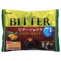 凑单品：Furuta 富路达 浓情BITTER黑可可豆巧克力 160g
