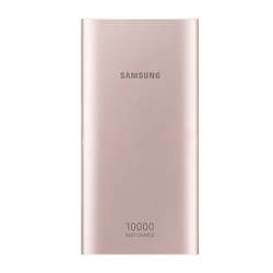 三星(SAMSUNG)10000毫安时 原装移动电源 充电宝 玫瑰金 双向快充 便携轻薄 适用于安卓/苹果/手机/平板等