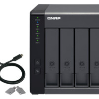 QNAP 威联通 TR-004 USB3.0RAID盒网络存储服务器磁盘阵列外接盒