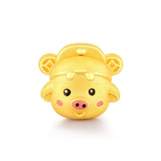SUNFEEL 赛菲尔 3D硬金 五福猪系列 本命金猪