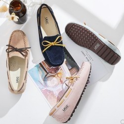 UGG AUSTRALIAN SHEPHERD 512003 女士系带蝴蝶结豆豆鞋