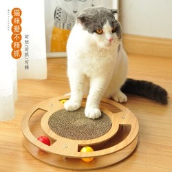 派可为猫玩具可替换猫抓板  圆形-可替换 *2件