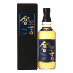 仓吉 （KURAYOSHI ）洋酒 日本 8年纯麦威士忌 700ml *2件