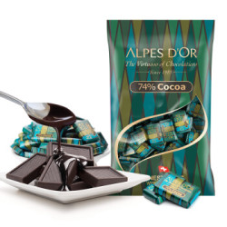 Alpes d'Or 爱普诗 74%黑巧克力 1kg +凑单品