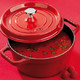 Staub 经典系列 珐琅铸铁炖锅 20cm 樱桃红