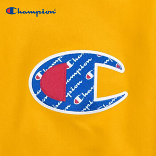 Champion  LOGO圆领卫衣 s码 (黄色)