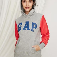 Gap 盖璞 444565 女士拼接卫衣