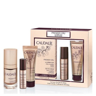 CAUDALIE 欧缇丽 PREMIER CRU 护肤套装（眼霜15ml+面霜15ml+精华油10ml）