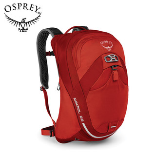 OSPREY 小鹰 Radial Series 光线 城市背包透气双肩包 ( M/L、55H*36W*33D、黑色)