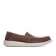 银联专享：SKECHERS 斯凯奇 Status Breson Moc Leather Slip 男士休闲鞋