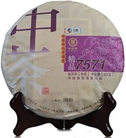 中茶 精品7571 普洱茶 熟茶 2016年 357g