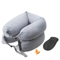 瑞动 U型枕旅途护颈枕+耳塞+眼罩三件套