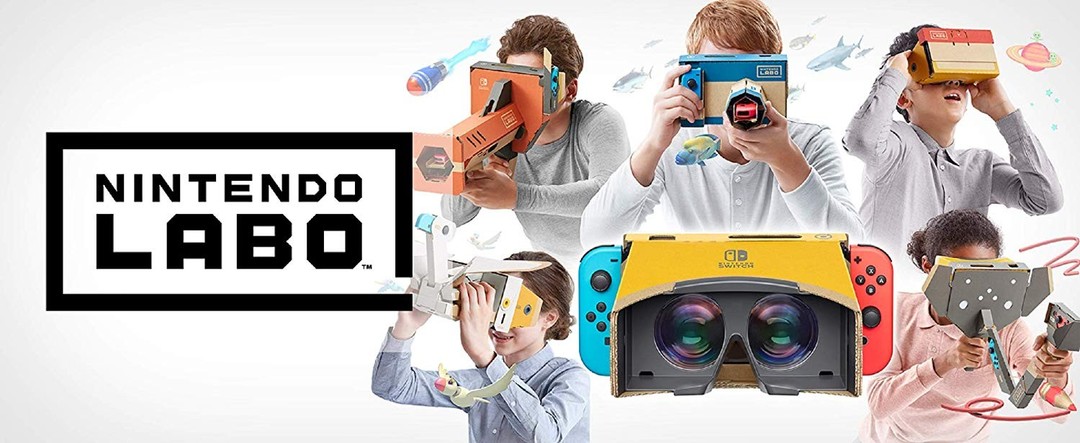 真的老少皆宜的VR套件-Switch Labo VR