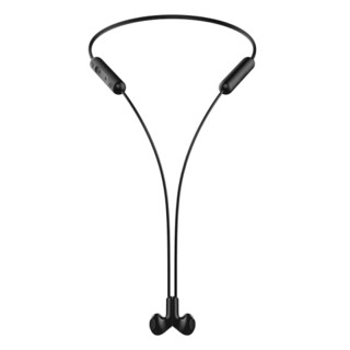 酷我（KUWO）K3 颈挂耳塞式蓝牙5.0 通话降噪防汗水立体声 运动无线蓝牙耳机 含配件版 黑色