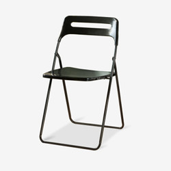 好事达领秀钢折椅子 折叠椅电脑椅 会议培训座椅子（黑色）2333