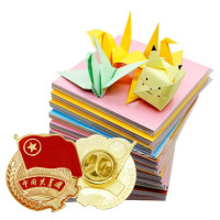 爱卡堂 彩色折纸 15*15cm 100张 送团徽