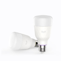 历史低价：Yeelight LED智能灯泡 升级版 色温版 *3件