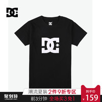 DCSHOECOUSA/DC 女运动夏季经典黑潮牌棉圆领T恤GDJZT18201
