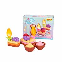 UNICO plus 维尼高布鲁斯 拼插玩具 蛋糕系列 甜点 18个月-5岁 大颗粒兼容 8613-00CC