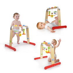 特宝儿 婴儿玩具健身架 木制宝宝健身器新生儿 儿童早教益智0-1-2岁