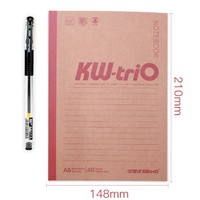 KW-TRIO 可得优 A5笔记本 40页 10本