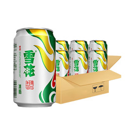 雪花啤酒 冰酷拉罐 330ml*6听 六连包 冰爽体验