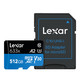 Lexar 雷克沙 633x MicroSDXC UHS-I U3 A2 V30 C10 TF存储卡 512GB